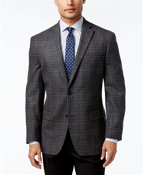 michael kors men's classic fit sport coat|Michael Kors men's overcoat.